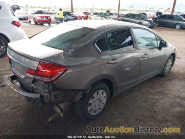 HONDA CIVIC LX, 2HGFB2F54DH563056