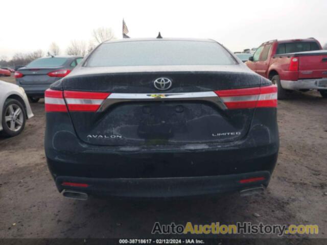 TOYOTA AVALON LIMITED, 4T1BK1EB1EU089110