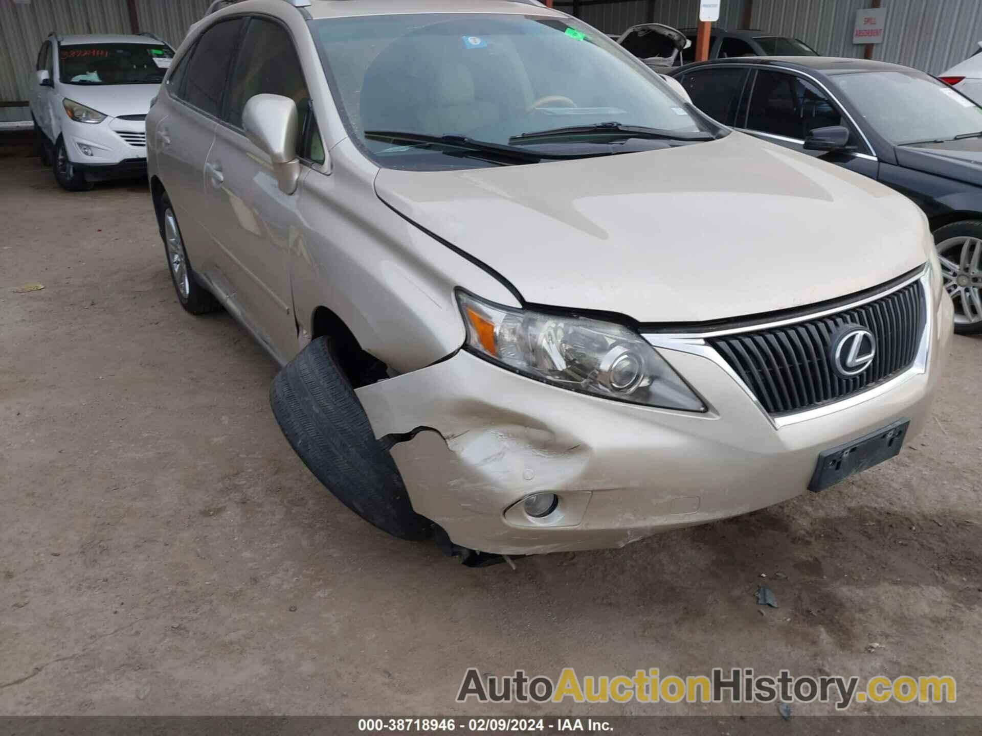 LEXUS RX 350, 2T2ZK1BA1BC042825