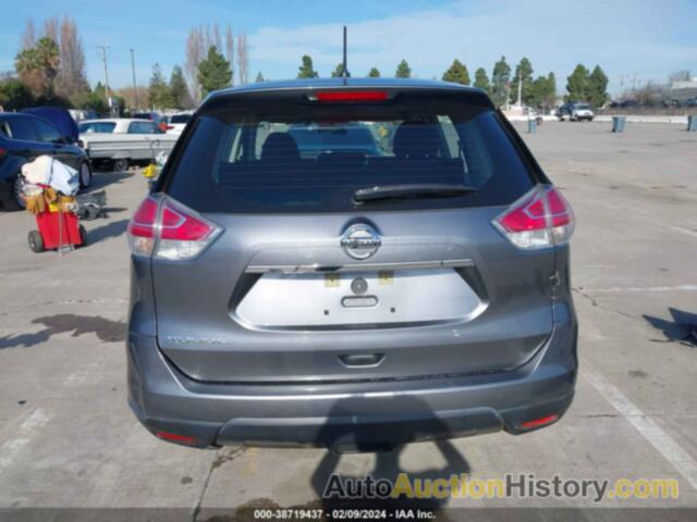 NISSAN ROGUE S, KNMAT2MT9GP612646