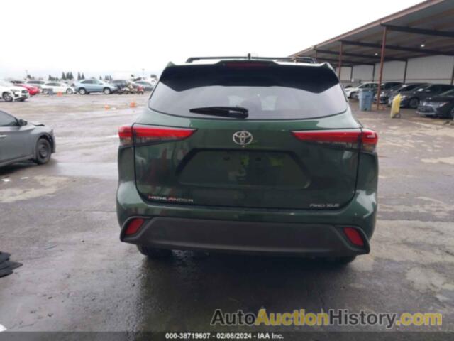 TOYOTA HIGHLANDER XLE, 5TDKDRBHXPS503658