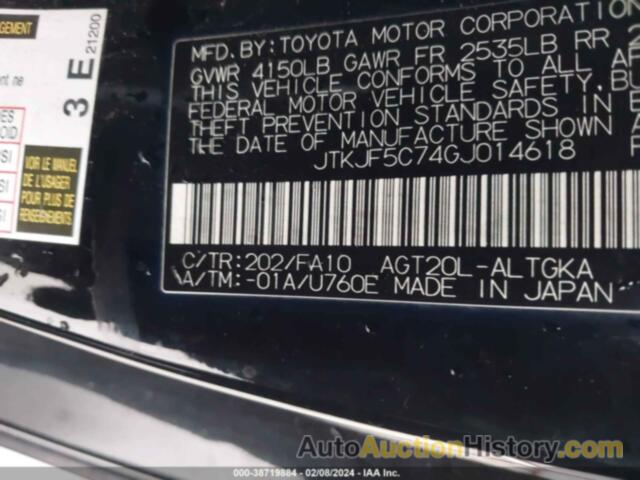 SCION TC, JTKJF5C74GJ014618