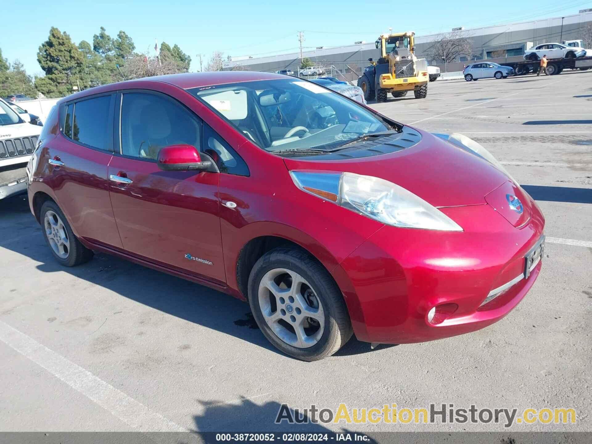 NISSAN LEAF SV/SL, JN1AZ0CP8BT005227