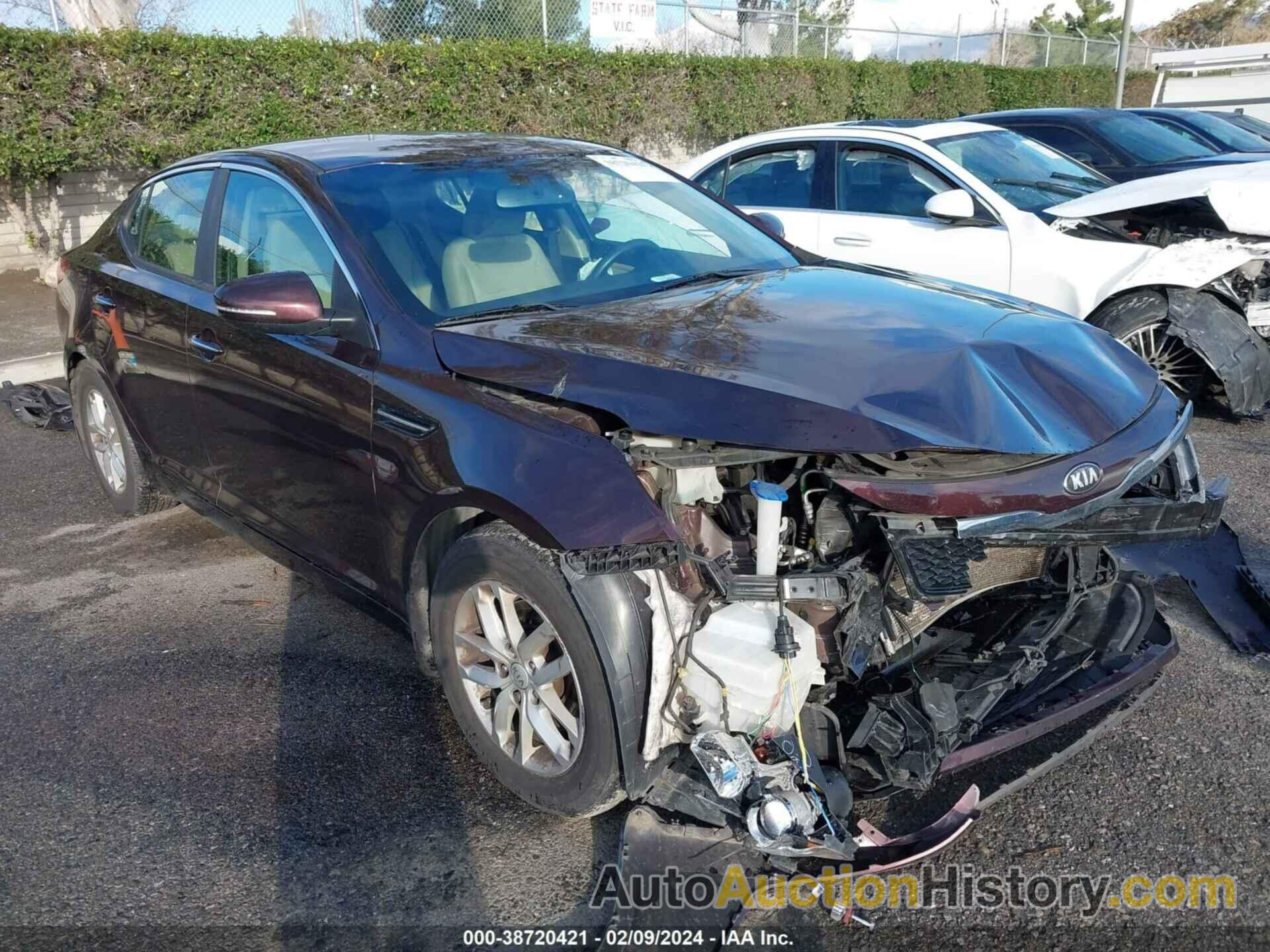 KIA OPTIMA LX, 5XXGM4A73DG221473