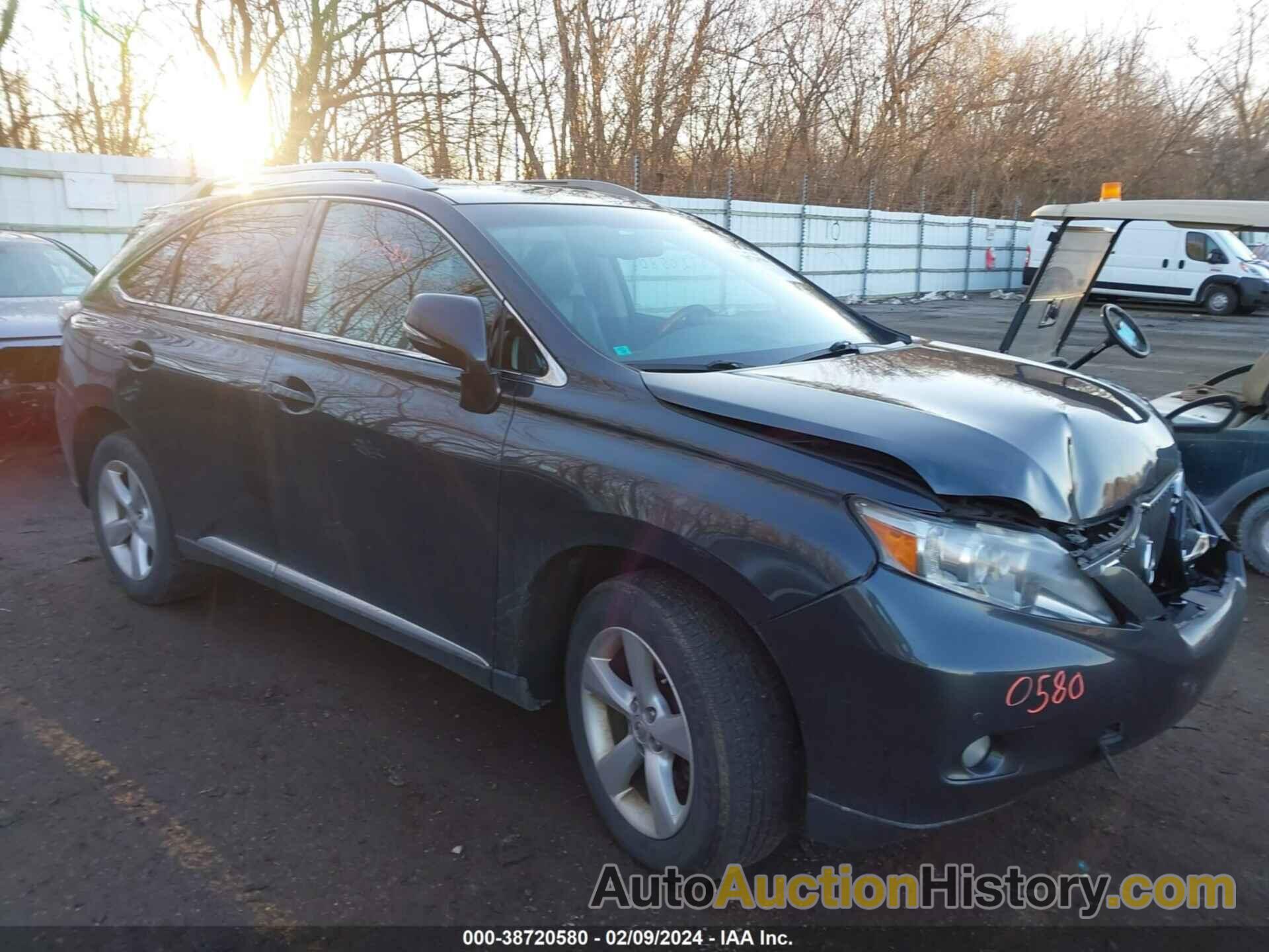 LEXUS RX 350, 2T2BK1BA2AC010661