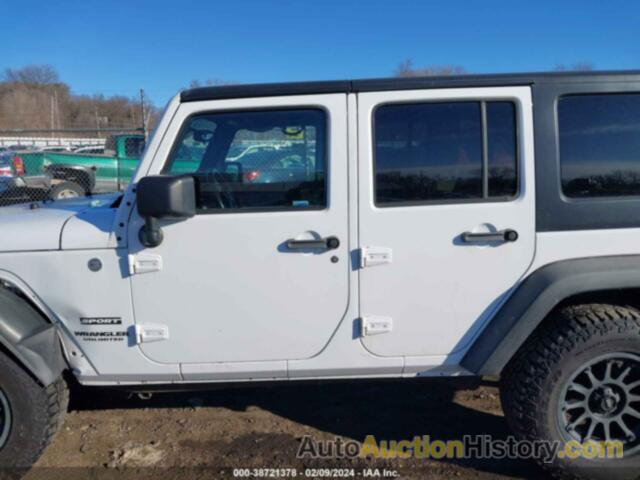 JEEP WRANGLER UNLIMITED SPORT, 1J4BA3H11BL597157