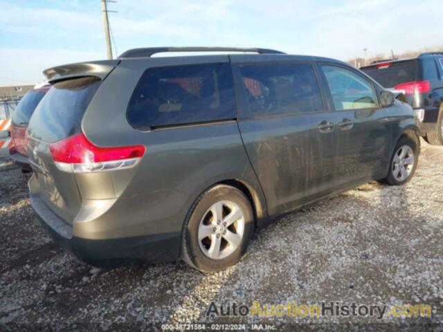 TOYOTA SIENNA LE V6, 5TDKK3DC1BS056070