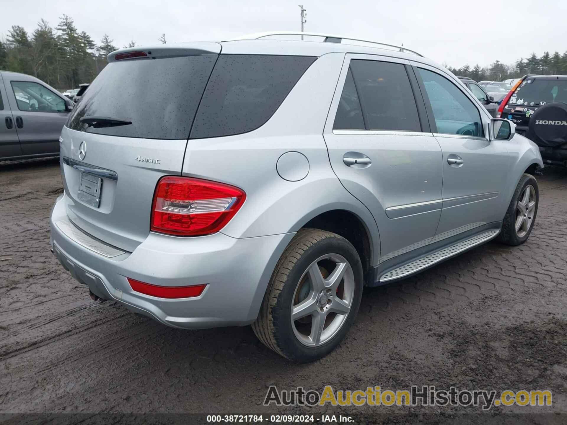 MERCEDES-BENZ ML 550 4MATIC, 4JGBB7CBXAA587517