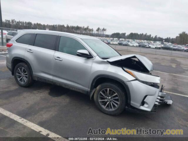 TOYOTA HIGHLANDER XLE, 5TDJZRFH8KS612068