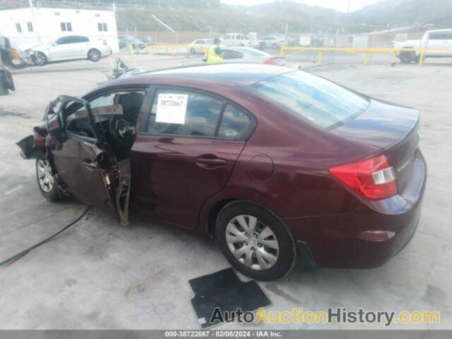 HONDA CIVIC LX, 19XFB2F53CE384080