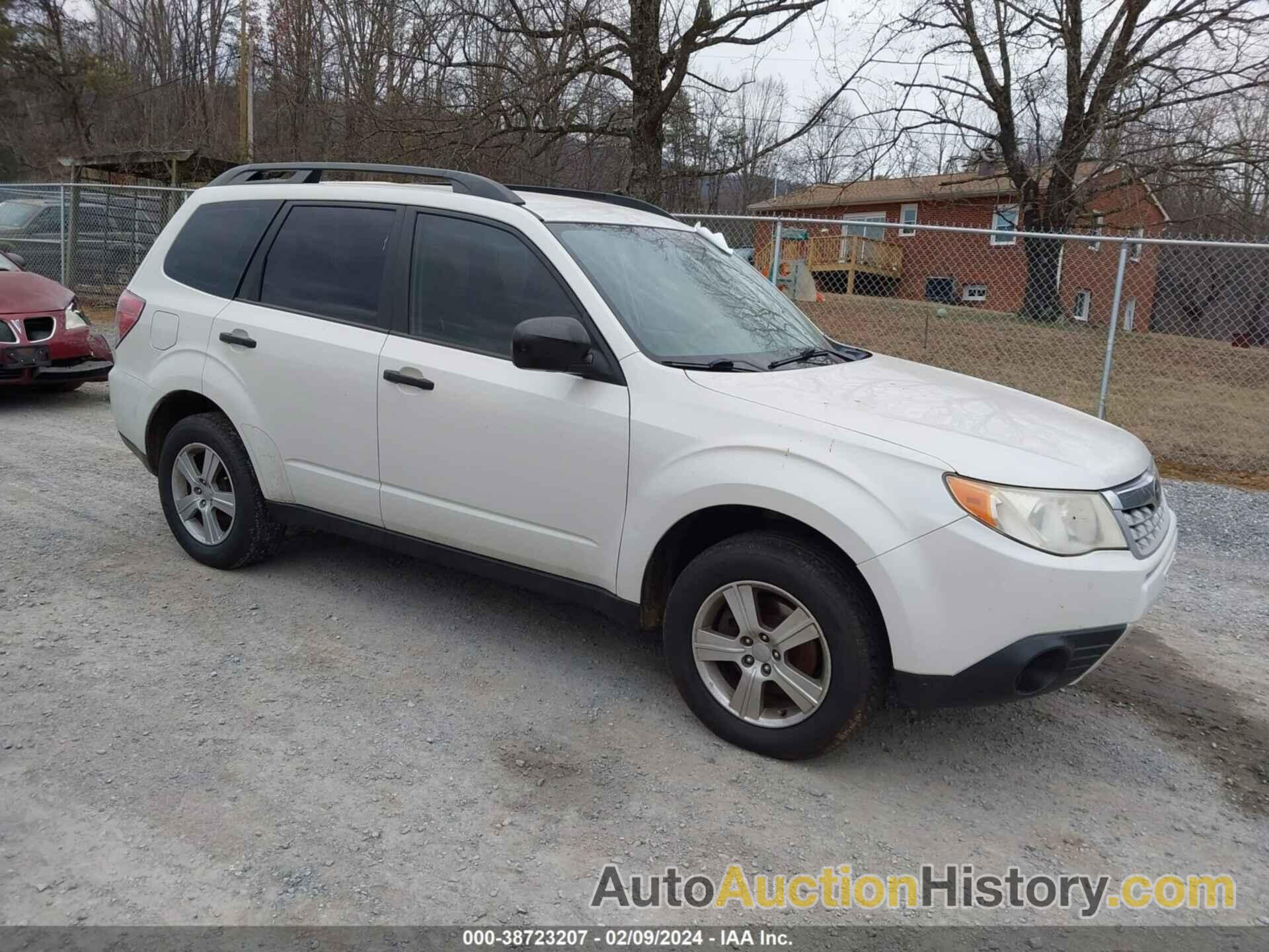 SUBARU FORESTER 2.5X, JF2SHABC2CH467443