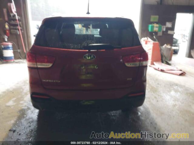 KIA SORENTO 2.4L LX, 5XYPG4A36HG215365