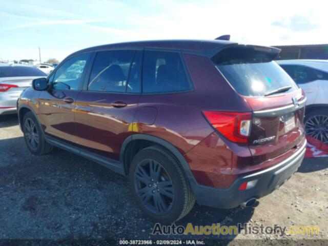 HONDA PASSPORT SPORT, 5FNYF7H23KB005049