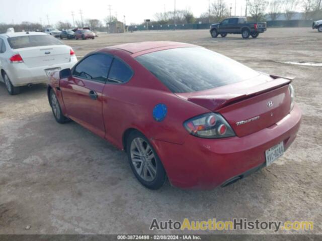 HYUNDAI TIBURON GS, KMHHM66D57U260185