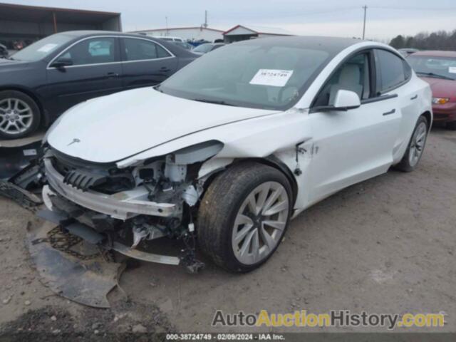 TESLA MODEL 3 LONG RANGE DUAL MOTOR ALL-WHEEL DRIVE, 5YJ3E1EB4NF116874