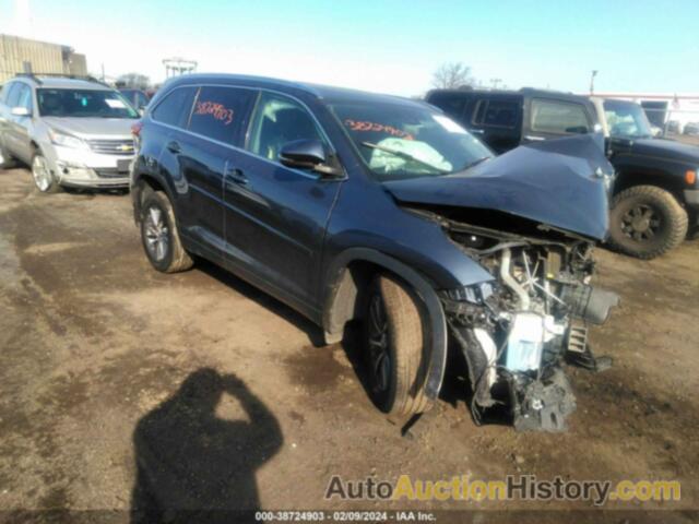 TOYOTA HIGHLANDER XLE, 5TDJZRFHXHS416139