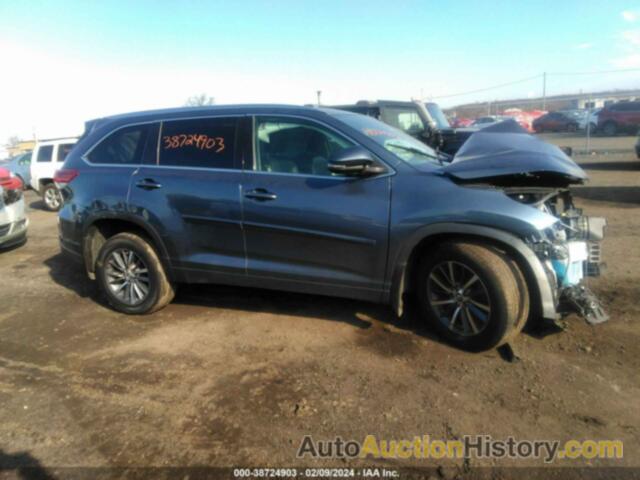 TOYOTA HIGHLANDER XLE, 5TDJZRFHXHS416139