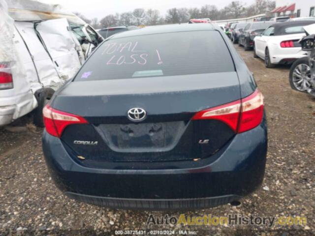 TOYOTA COROLLA LE, 5YFBURHE7KP925577