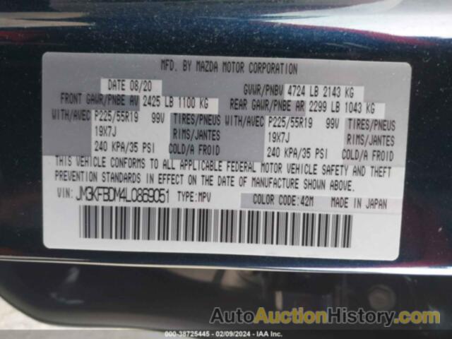 MAZDA CX-5 GRAND TOURING, JM3KFBDM4L0869051