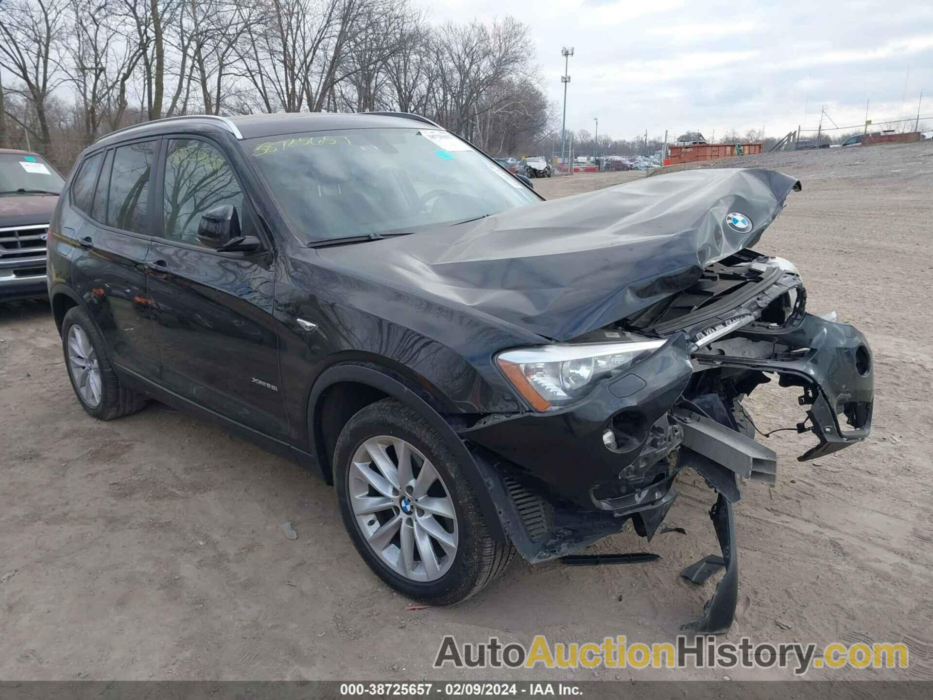 BMW X3 XDRIVE28I, 5UXWX9C53G0D75720