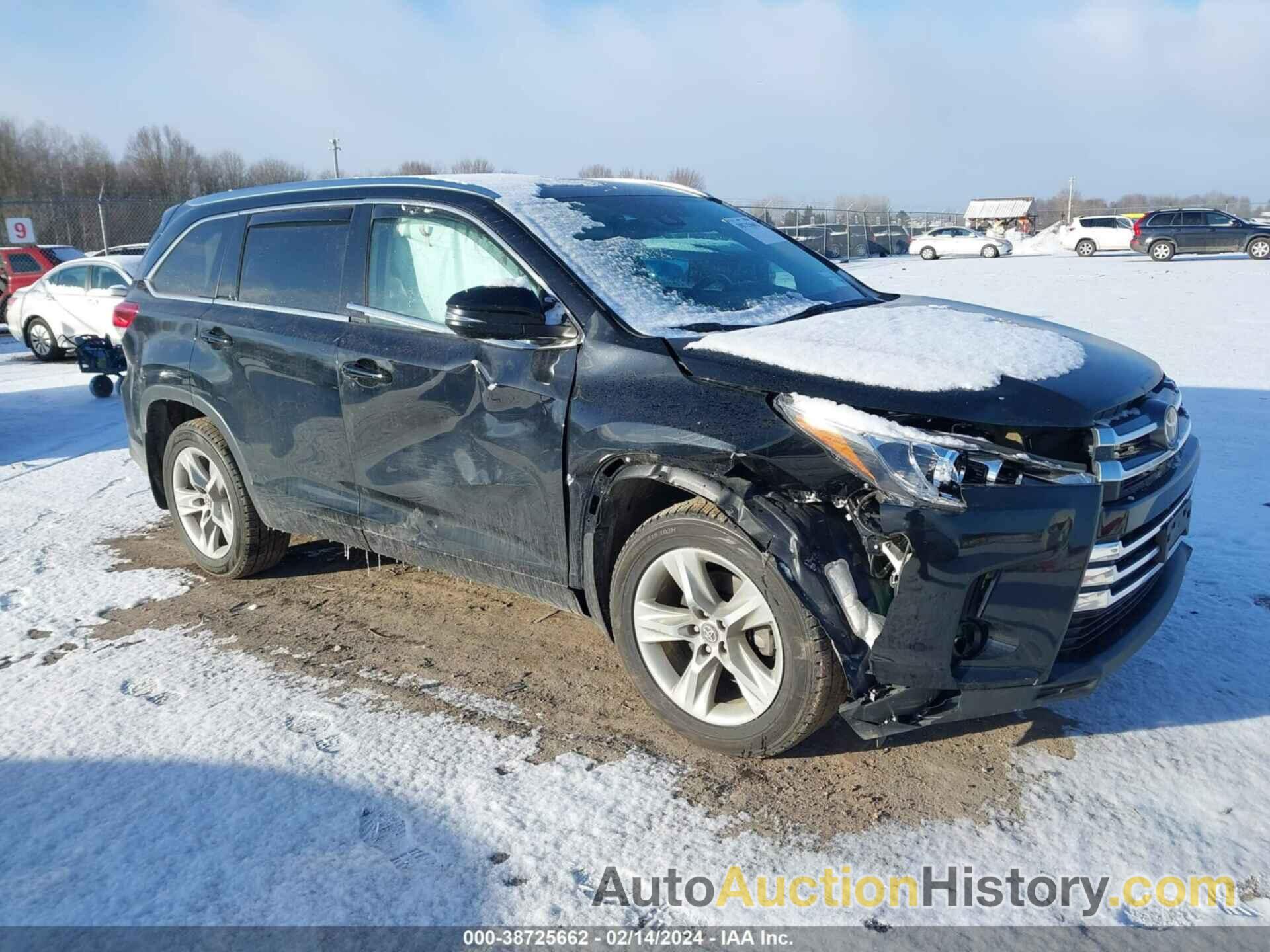 TOYOTA HIGHLANDER LIMITED, 5TDDZRFH6HS423523