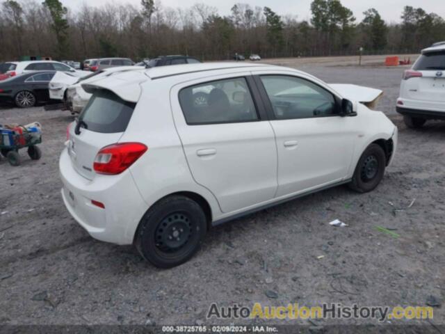 MITSUBISHI MIRAGE ES, ML32A3HJ3KH013126