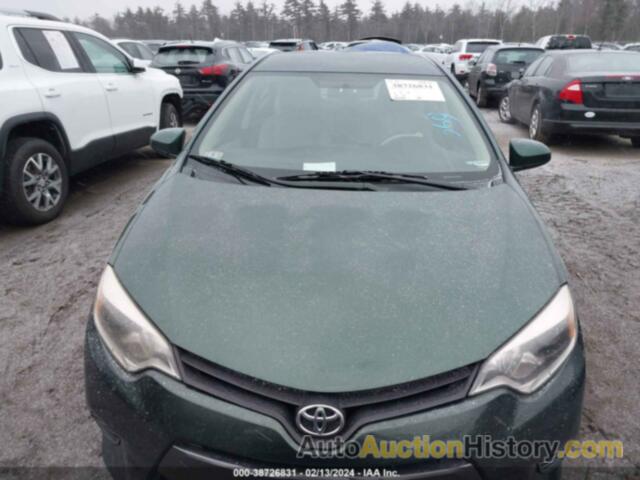 TOYOTA COROLLA LE, 2T1BURHE9GC499477