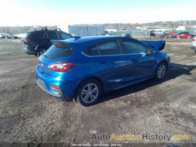 CHEVROLET CRUZE LT AUTO, 3G1BE6SM1HS512022