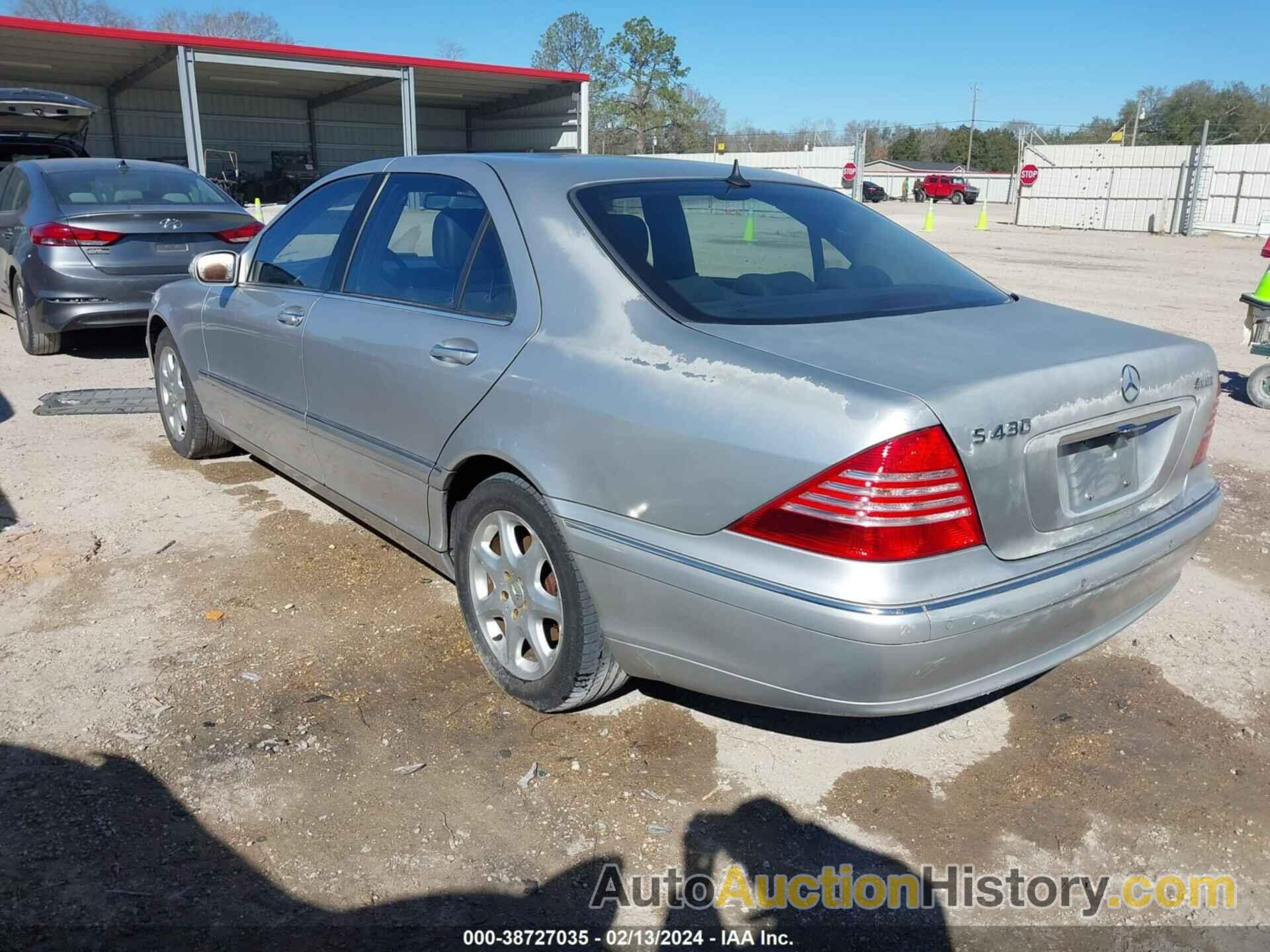 MERCEDES-BENZ S 430 4MATIC, WDBNG83J06A465741