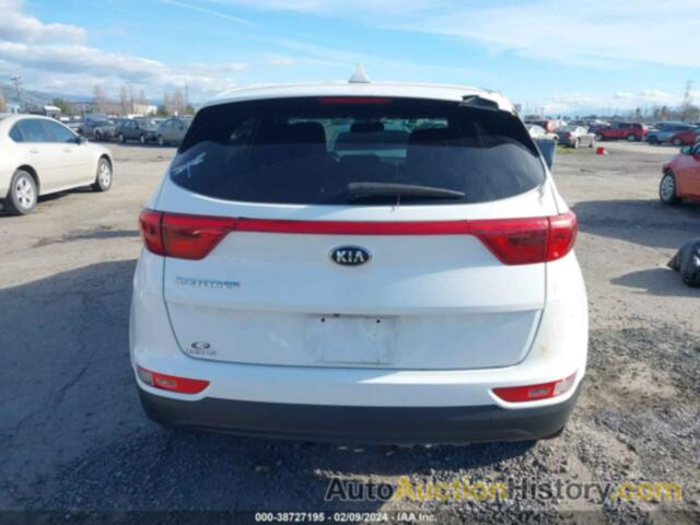 KIA SPORTAGE LX, KNDPMCAC5K7612654