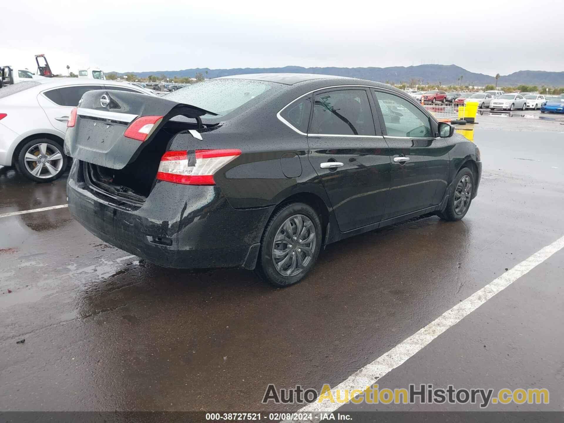 NISSAN SENTRA S, 3N1AB7AP5FY315218