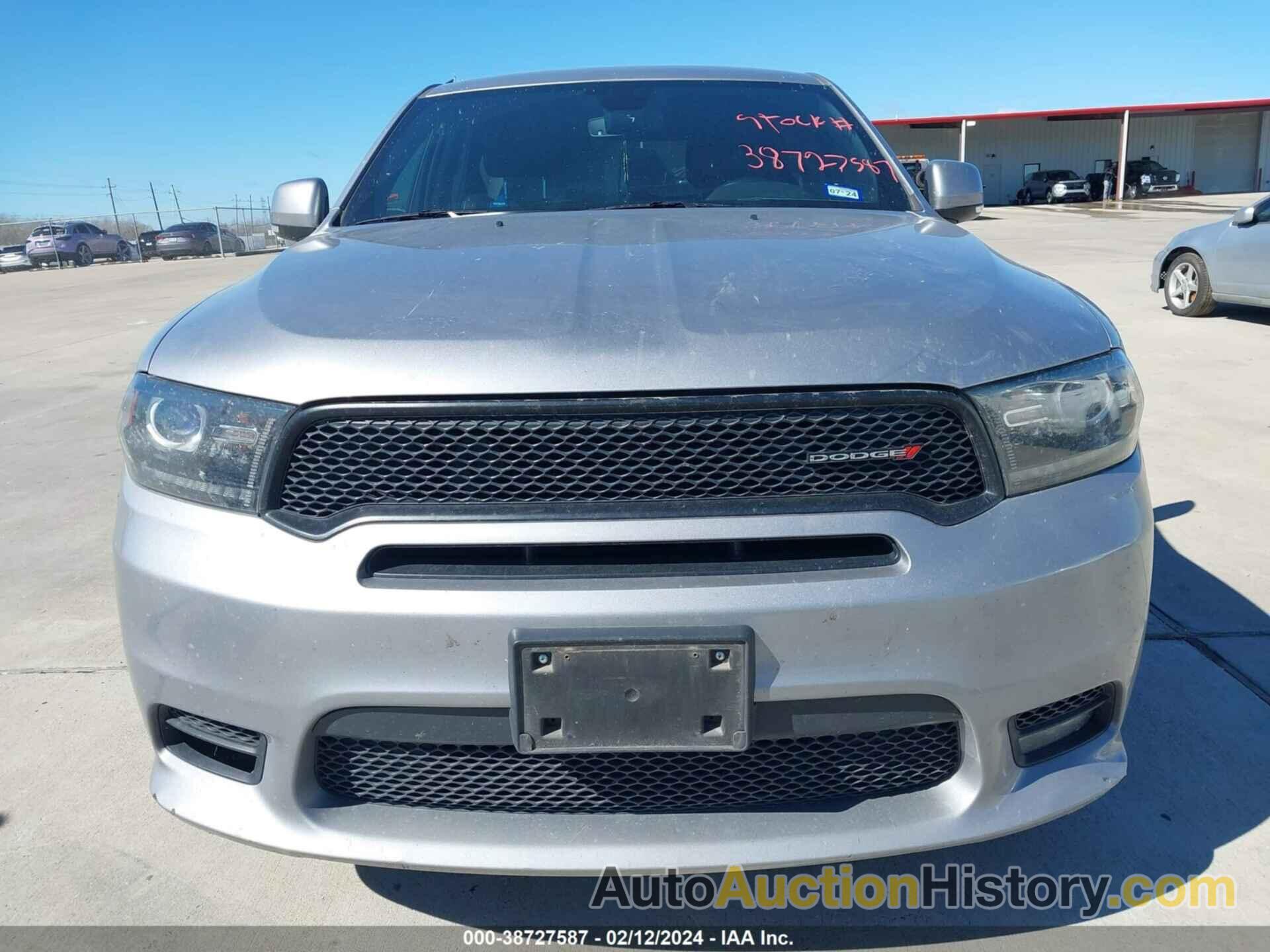 DODGE DURANGO GT PLUS RWD, 1C4RDHDG9KC769258