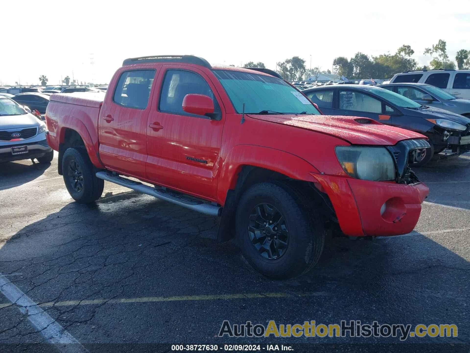 TOYOTA TACOMA DOUBLE CAB PRERUNNER, 5TEJU62N77Z416433