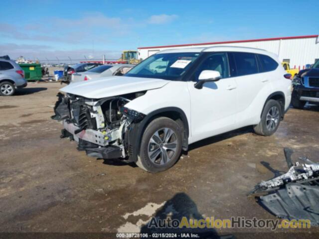 TOYOTA HIGHLANDER XLE, 5TDHZRBH0NS233879