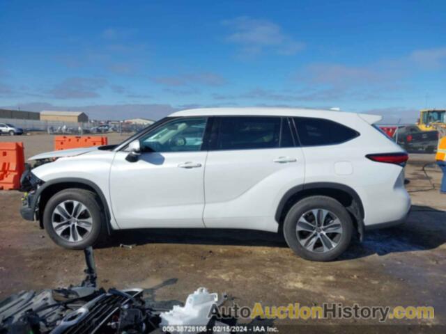 TOYOTA HIGHLANDER XLE, 5TDHZRBH0NS233879