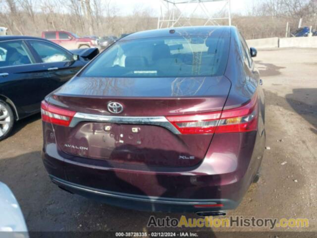 TOYOTA AVALON XLE, 4T1BK1EB0JU283931