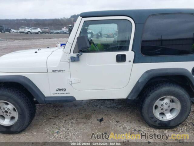 JEEP WRANGLER SPORT, 1J4FA49S13P309839