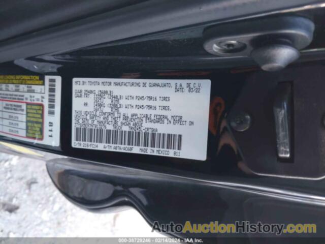 TOYOTA TACOMA SR5, 3TYSX5EN7NT013276