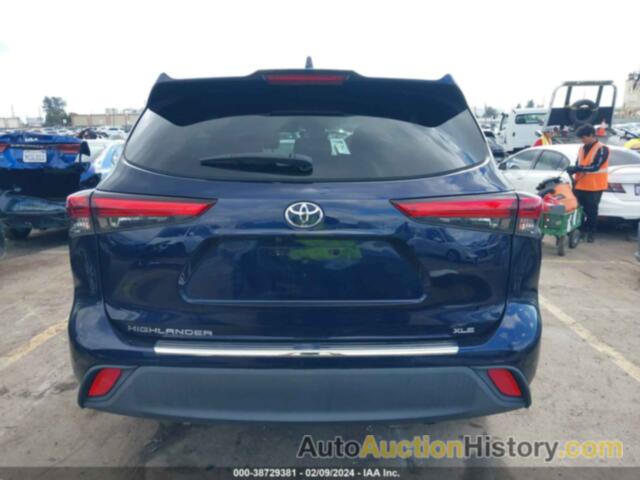 TOYOTA HIGHLANDER XLE, 5TDHZRAH7LS007806