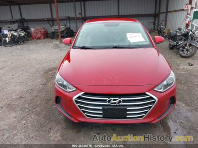 HYUNDAI ELANTRA SE, KMHD74LFXHU135989