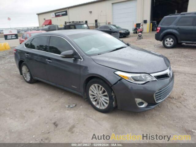 TOYOTA AVALON HYBRID XLE PREMIUM, 4T1BD1EB2DU017129