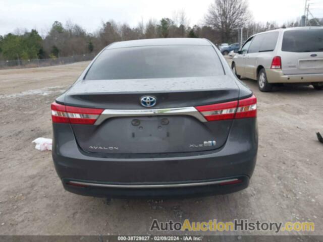 TOYOTA AVALON HYBRID XLE PREMIUM, 4T1BD1EB2DU017129