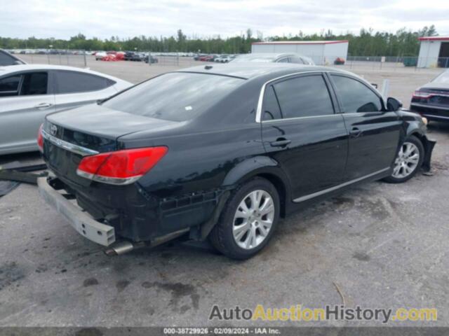 TOYOTA AVALON, 4T1BK3DB7BU408910