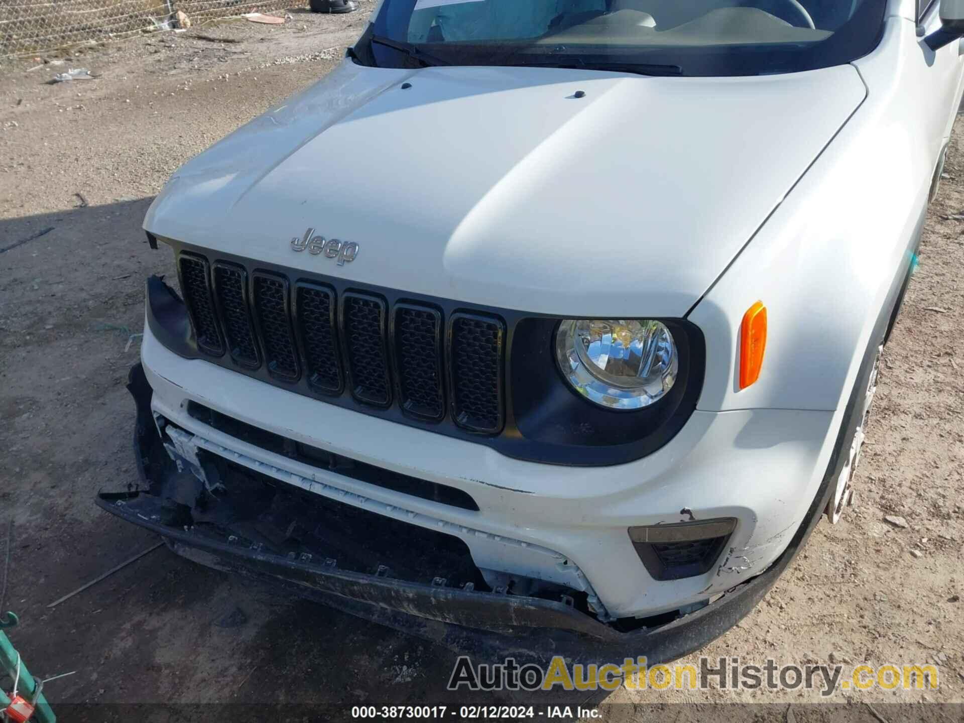 JEEP RENEGADE LATITUDE FWD, ZACNJCBB0MPM30837