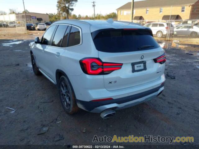 BMW X3 XDRIVE30I, 5UX53DP01P9P05954