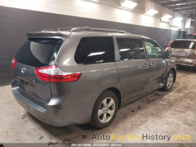 TOYOTA SIENNA LE 8 PASSENGER, 5TDKZ3DC9HS868107