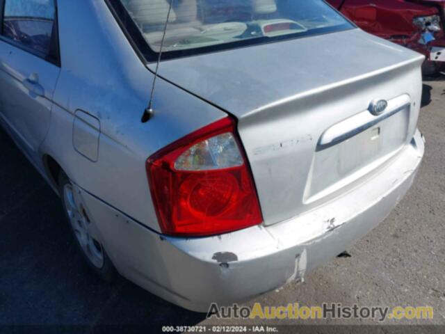 KIA SPECTRA EX/LX/SX, KNAFE122X65307331