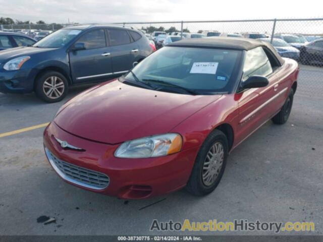 CHRYSLER SEBRING LX, 1C3EL45U41N692451