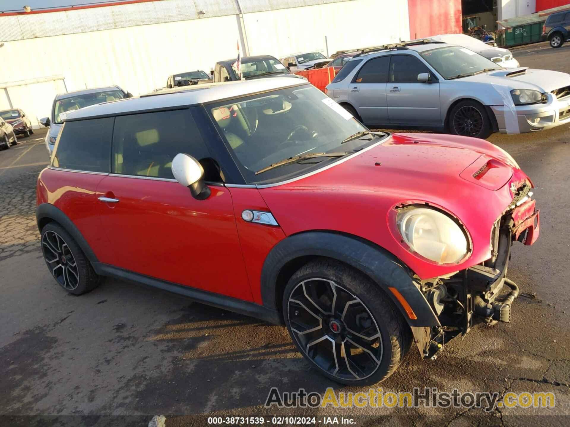 MINI COOPER S S, WMWMF73578TV33194