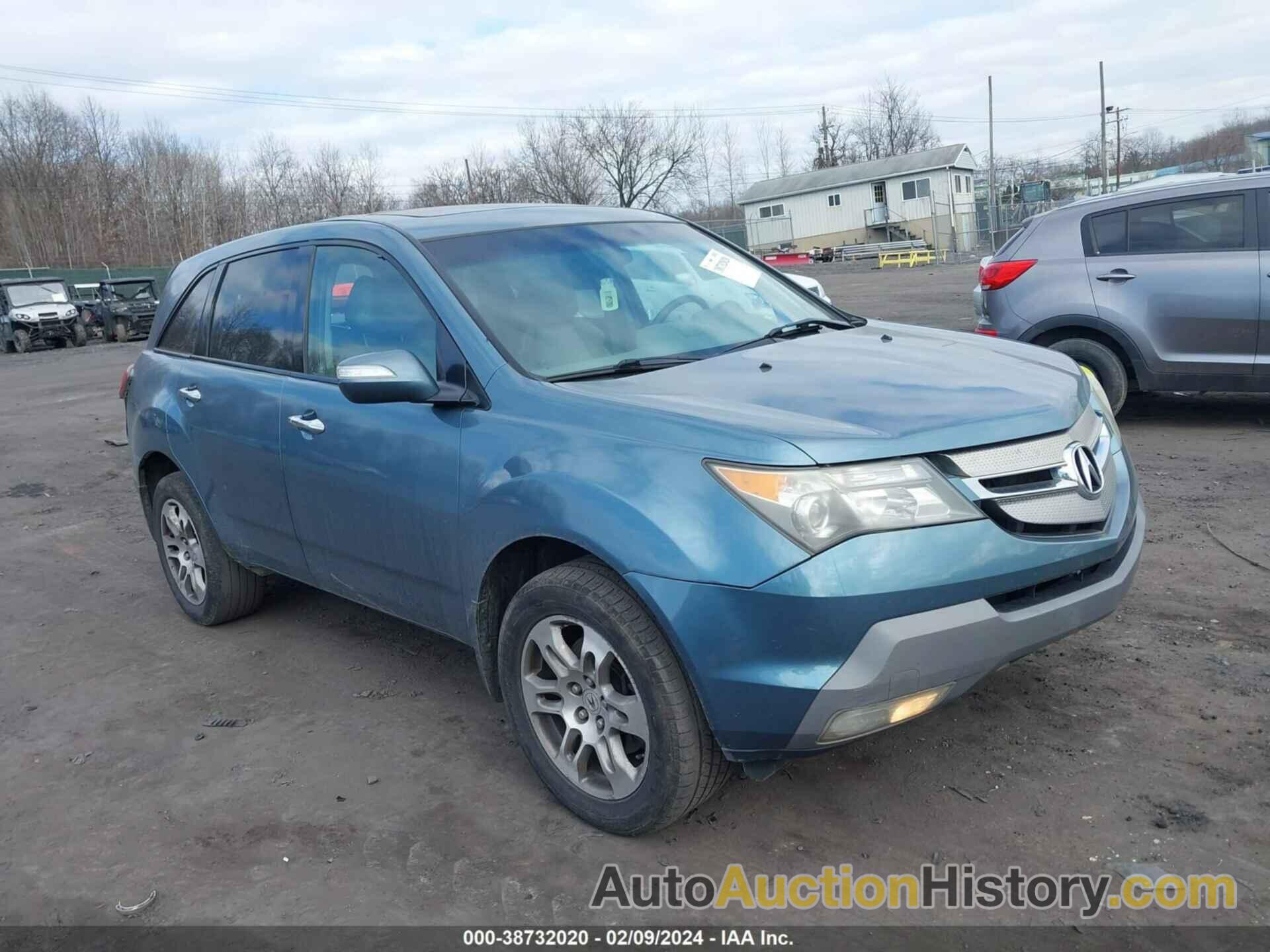 ACURA MDX TECHNOLOGY PACKAGE, 2HNYD28447H547721